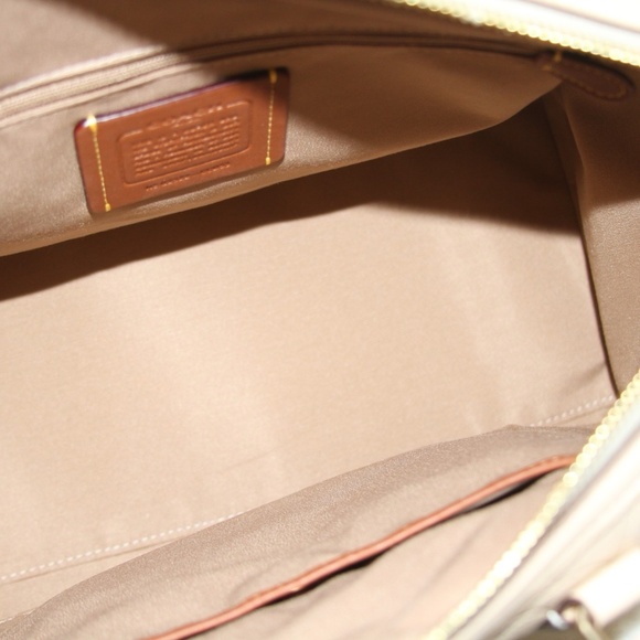 NWT COACH Rowan Large Satchel Bag In Signature Leather - Picture 6 of 6